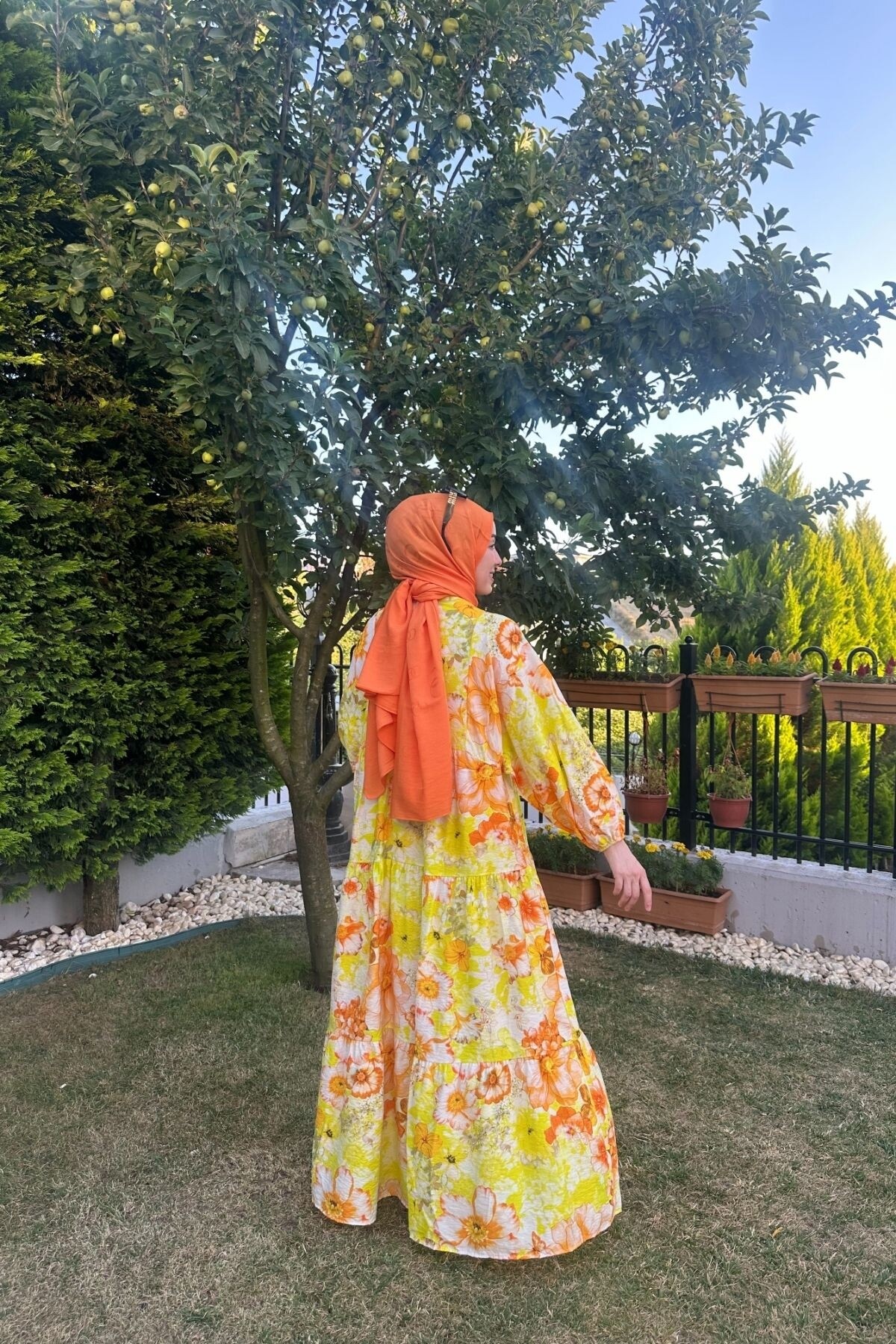 AFİFE MODEL MANGO KUMAŞ ELBİSE