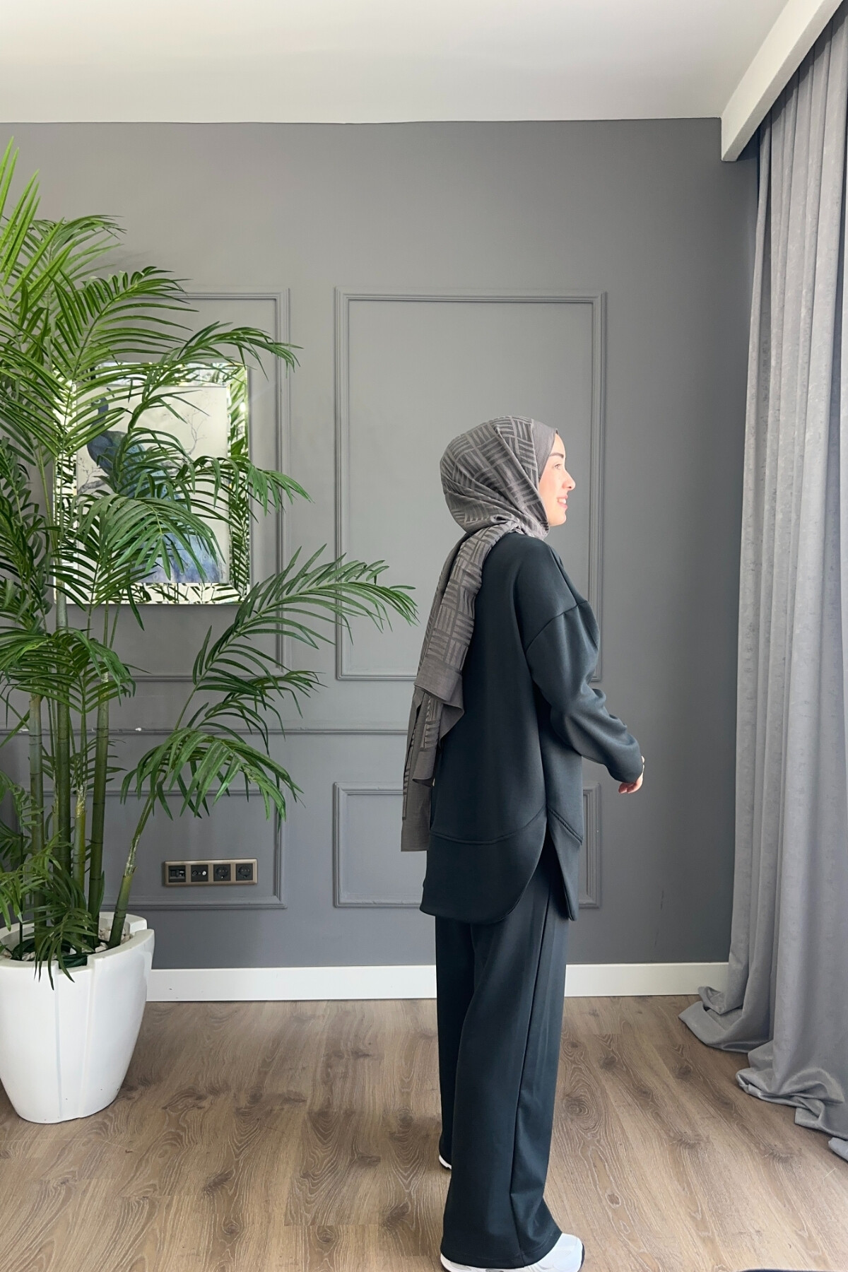 AMATİST KALIN OYHSHO TAKIM ANTRASİT