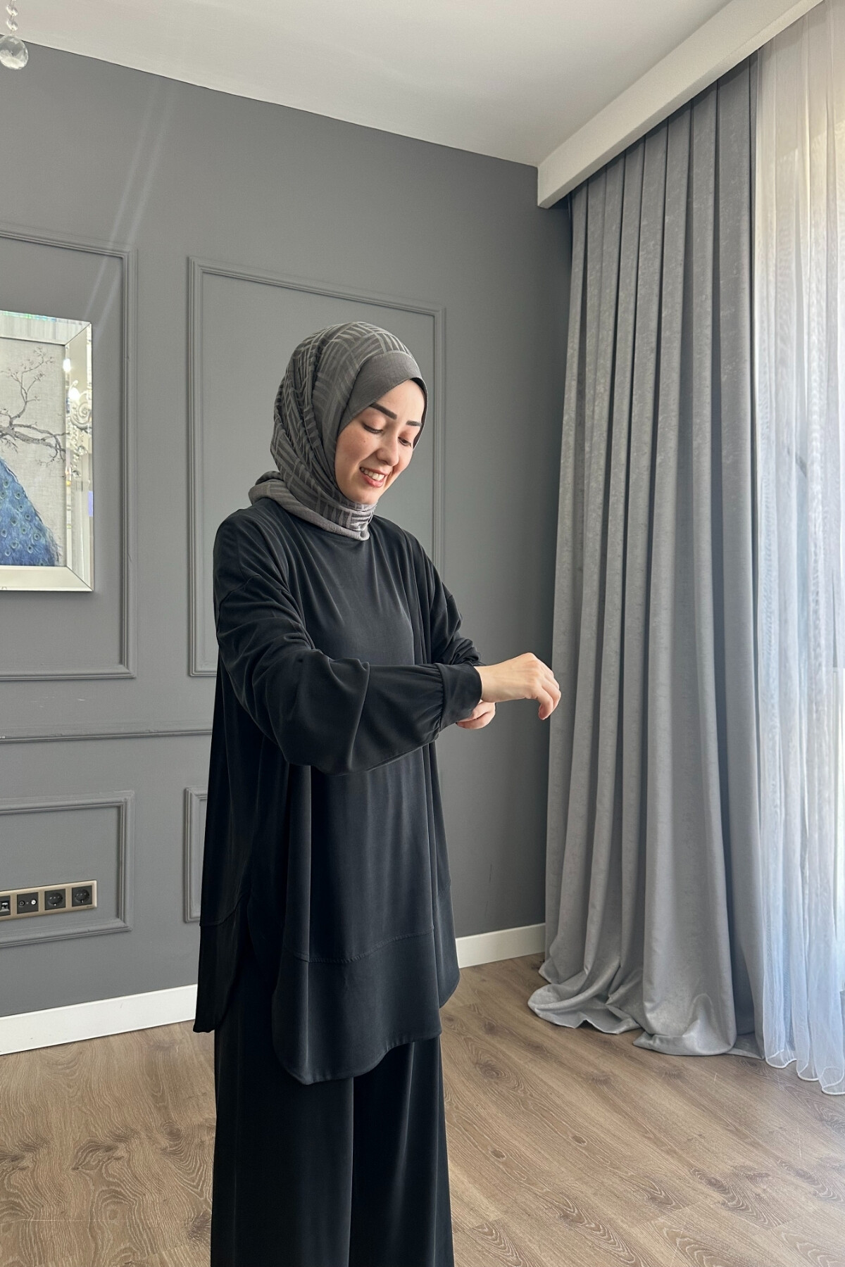 AMATİST OYHSHO TAKIM SİYAH