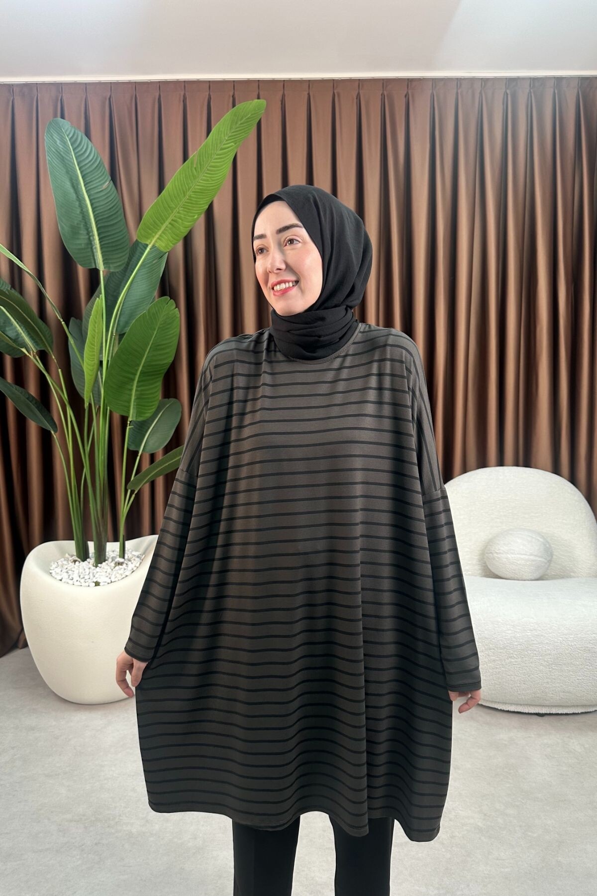 ÇİZGİLİ TUNİK 723 HAKİ