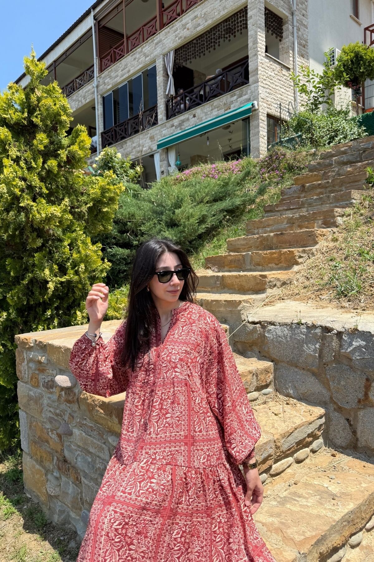 DİVA MODEL MANGO KUMAŞ ELBİSE