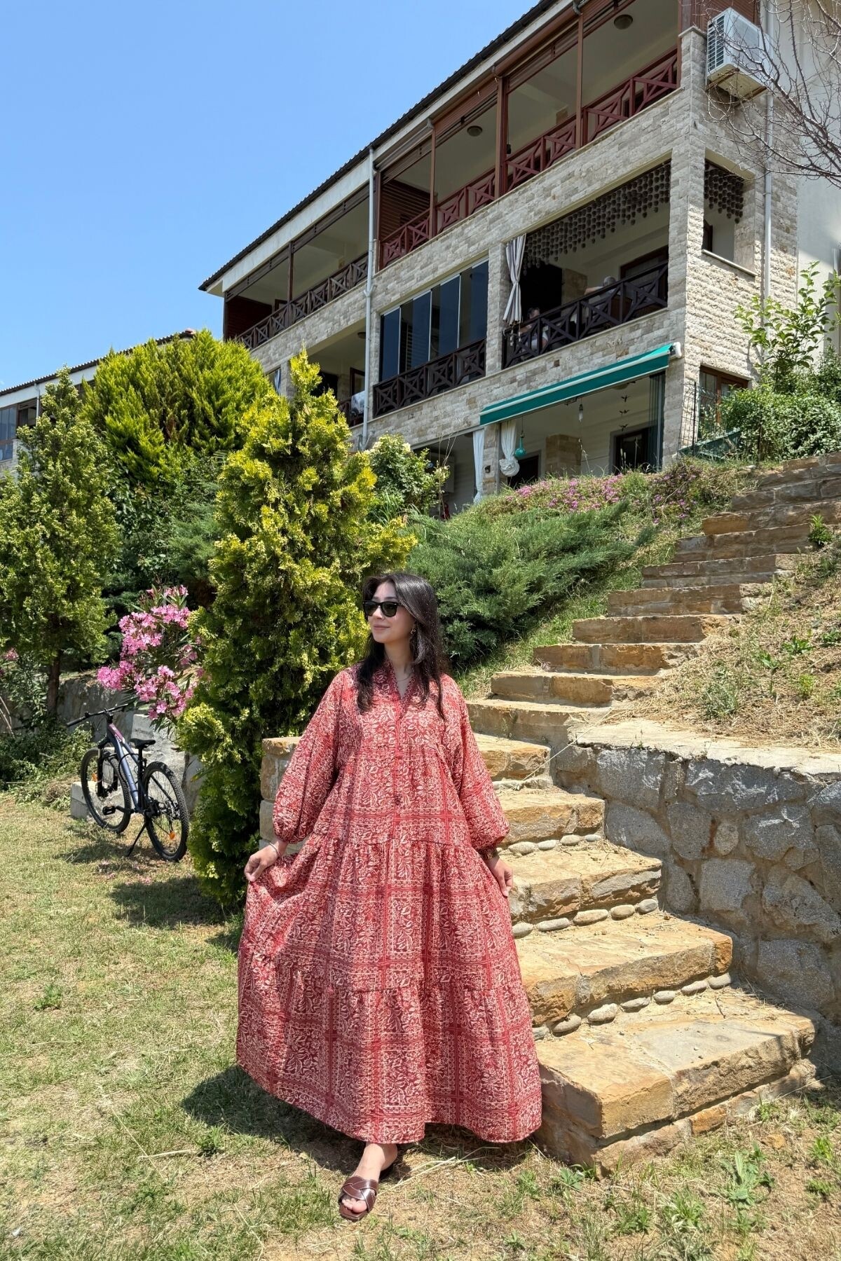 DİVA MODEL MANGO KUMAŞ ELBİSE