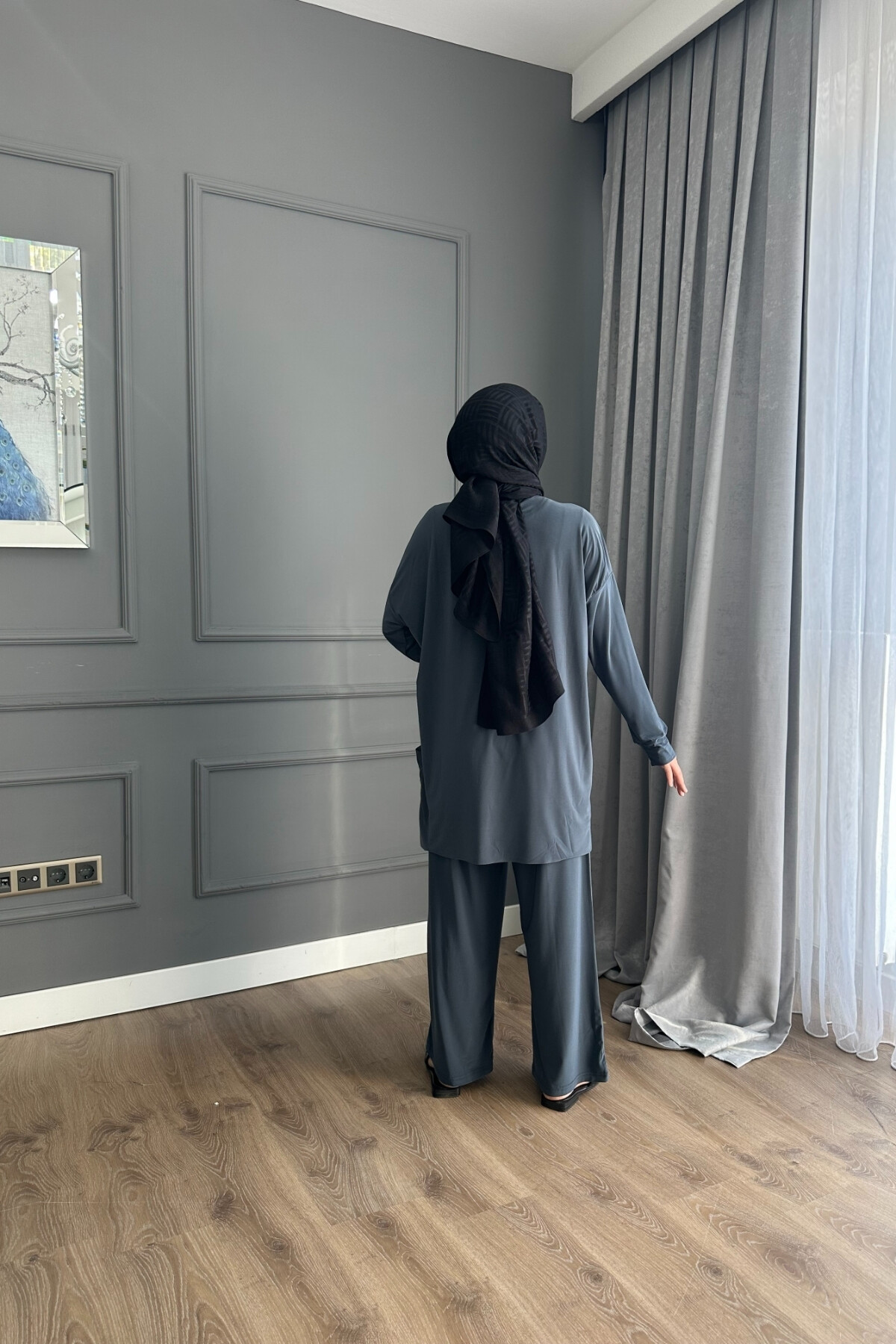 EFLİN SANDY PANTALON TAKIM 4002 ANTRASİT