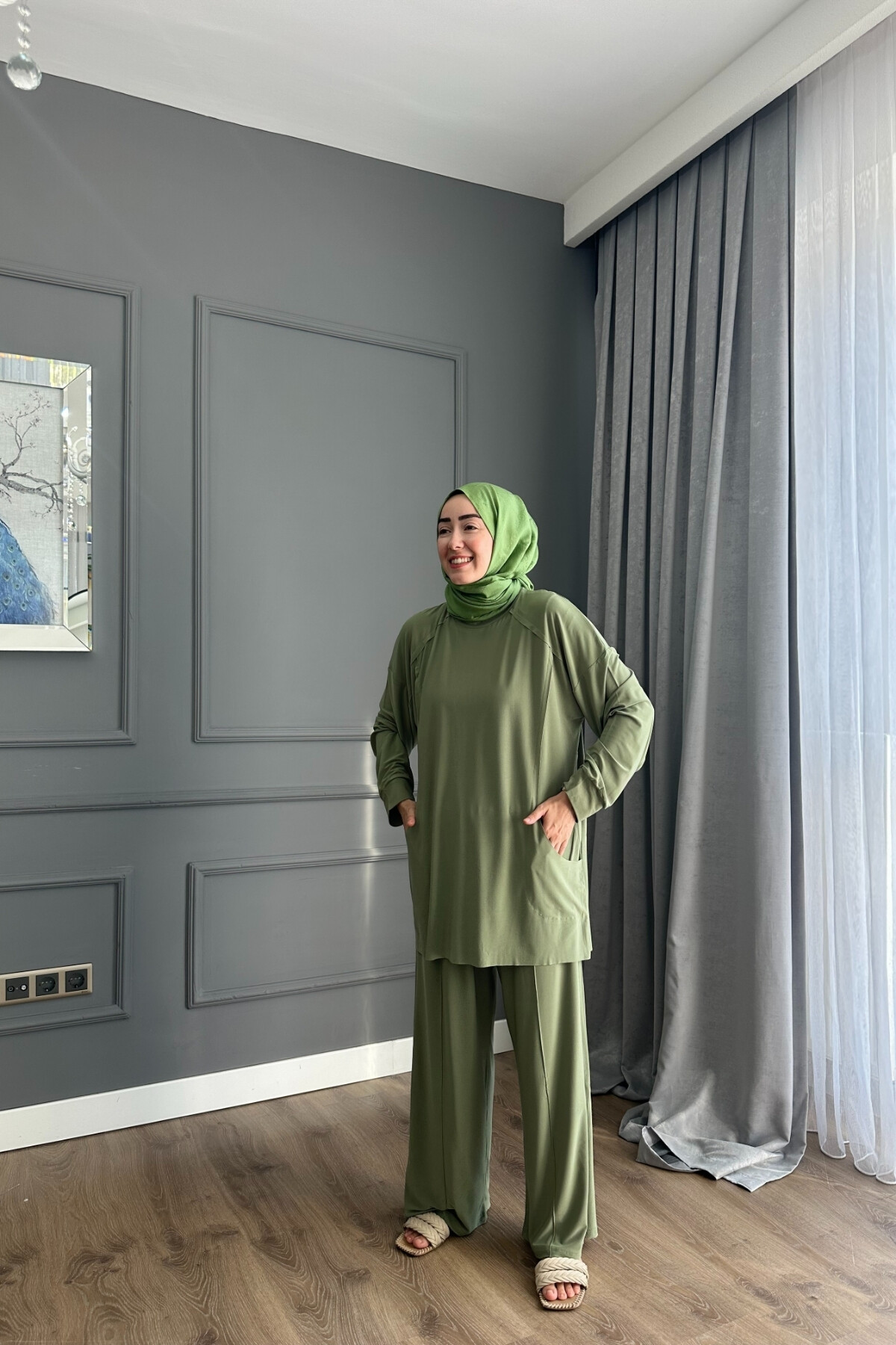 EFLİN SANDY PANTALON TAKIM 4002 ÇAĞLA