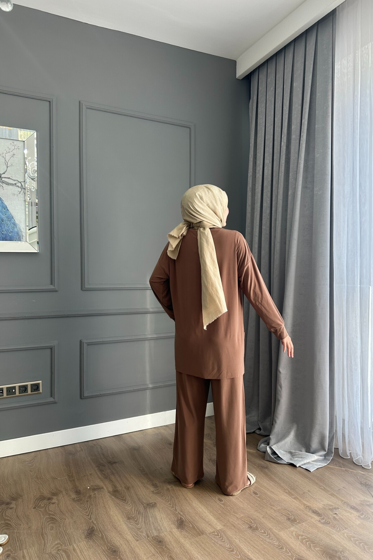 EFLİN SANDY PANTALON TAKIM 4002 CAMEL