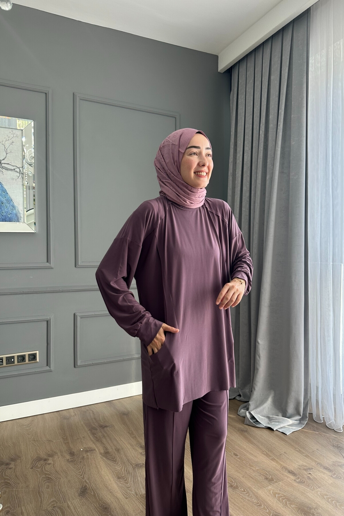 EFLİN SANDY PANTALON TAKIM 4002 GÜL