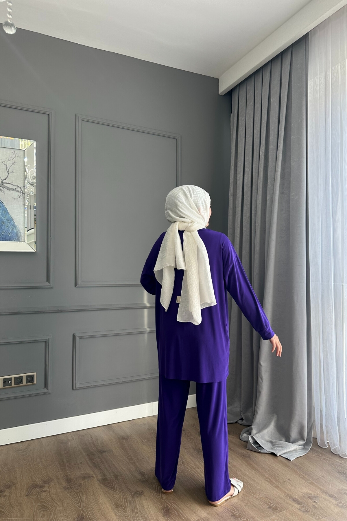 EFLİN SANDY PANTALON TAKIM 4002 MOR