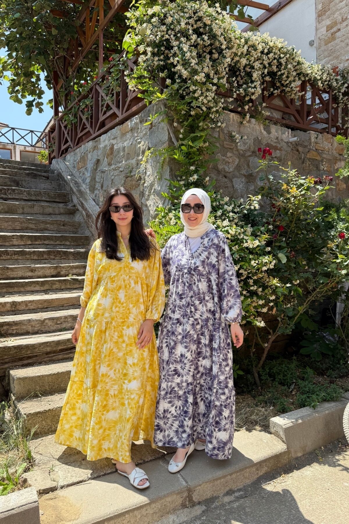 EYLÜL MODEL MANGO KUMAŞ ELBİSE LİLA