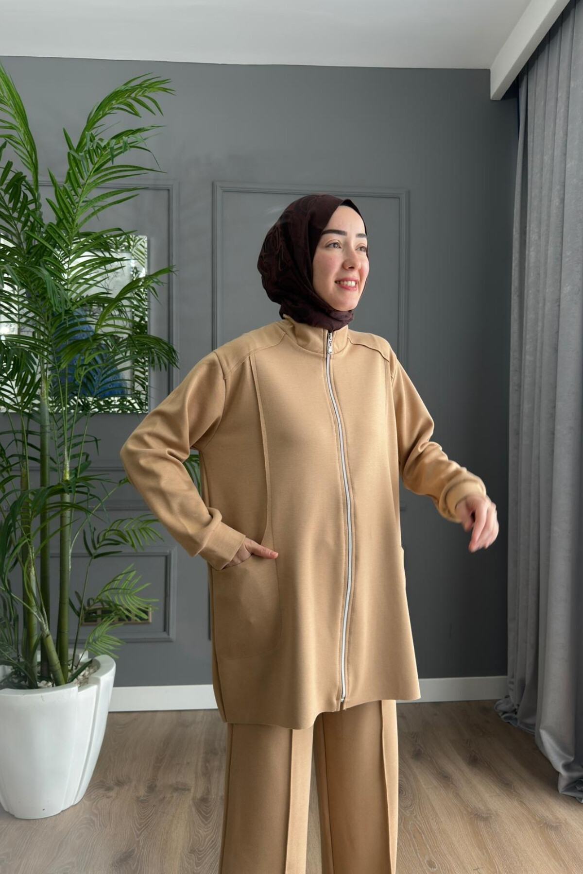 FERMUARLI OYSHO TAKIM 4404 BEJ