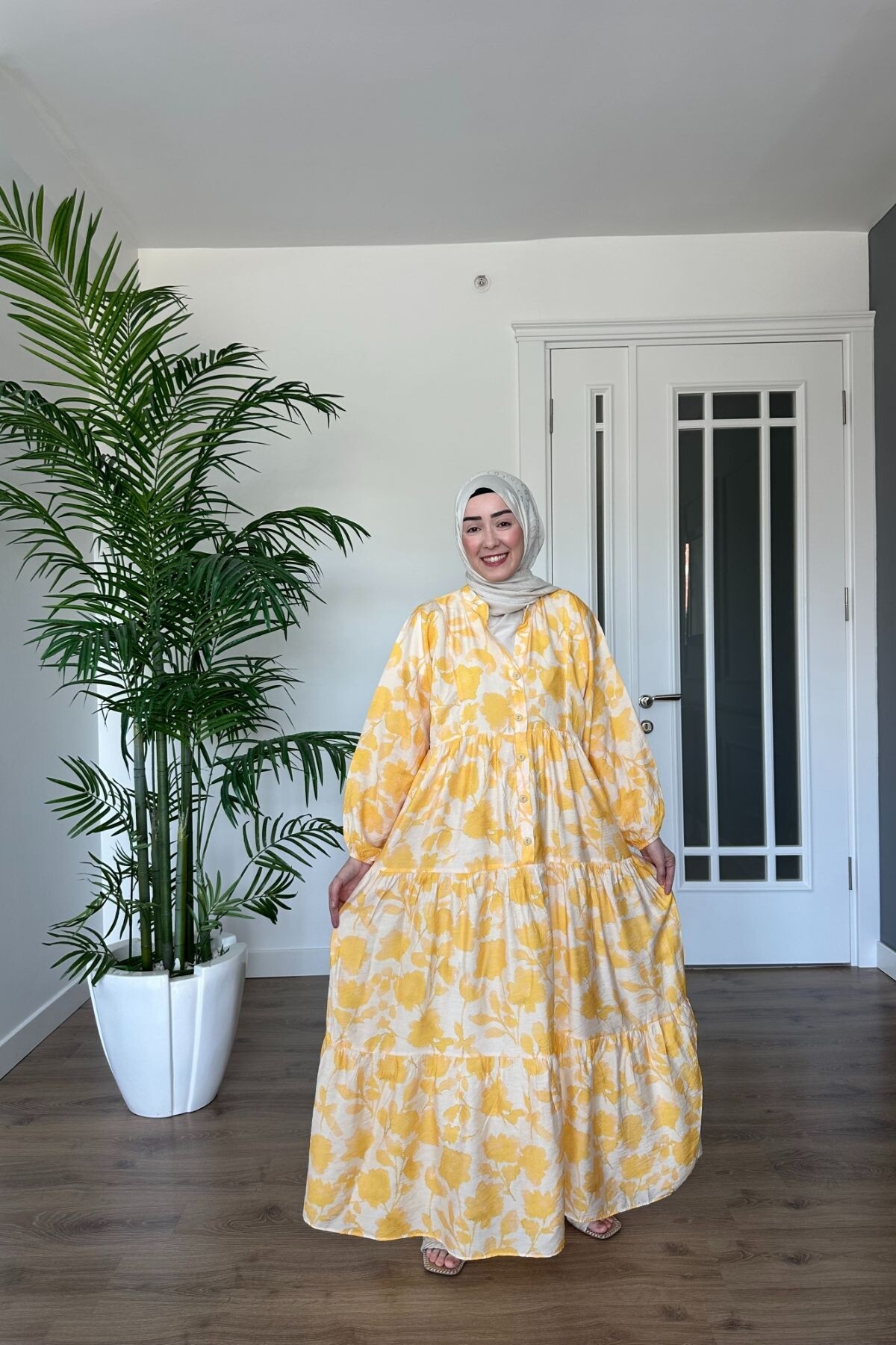 FİRUZE MODEL MANGO KUMAŞ ELBİSE ÖN SİPARİŞ