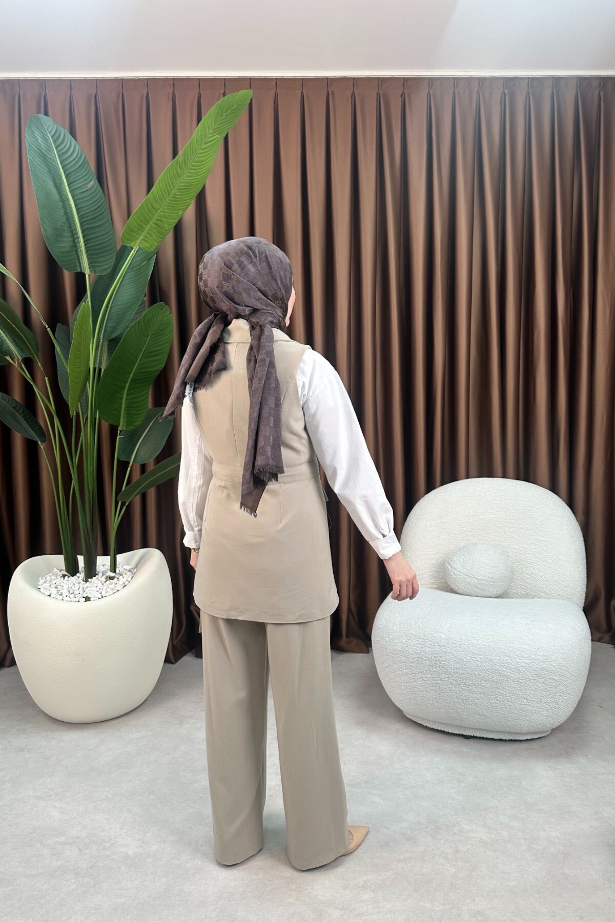 GOFRE YELEKLİ TAKIM 3043 TAŞ