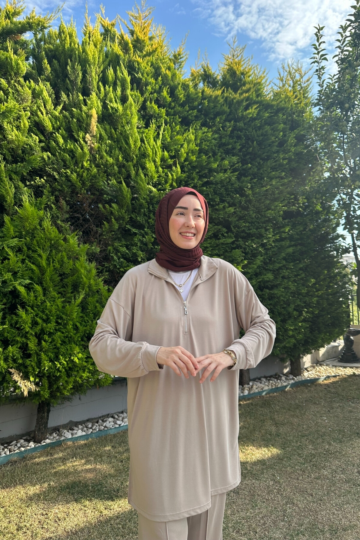 İNCİ MODEL FERMUARLI OYSHO TAKIM TAŞ