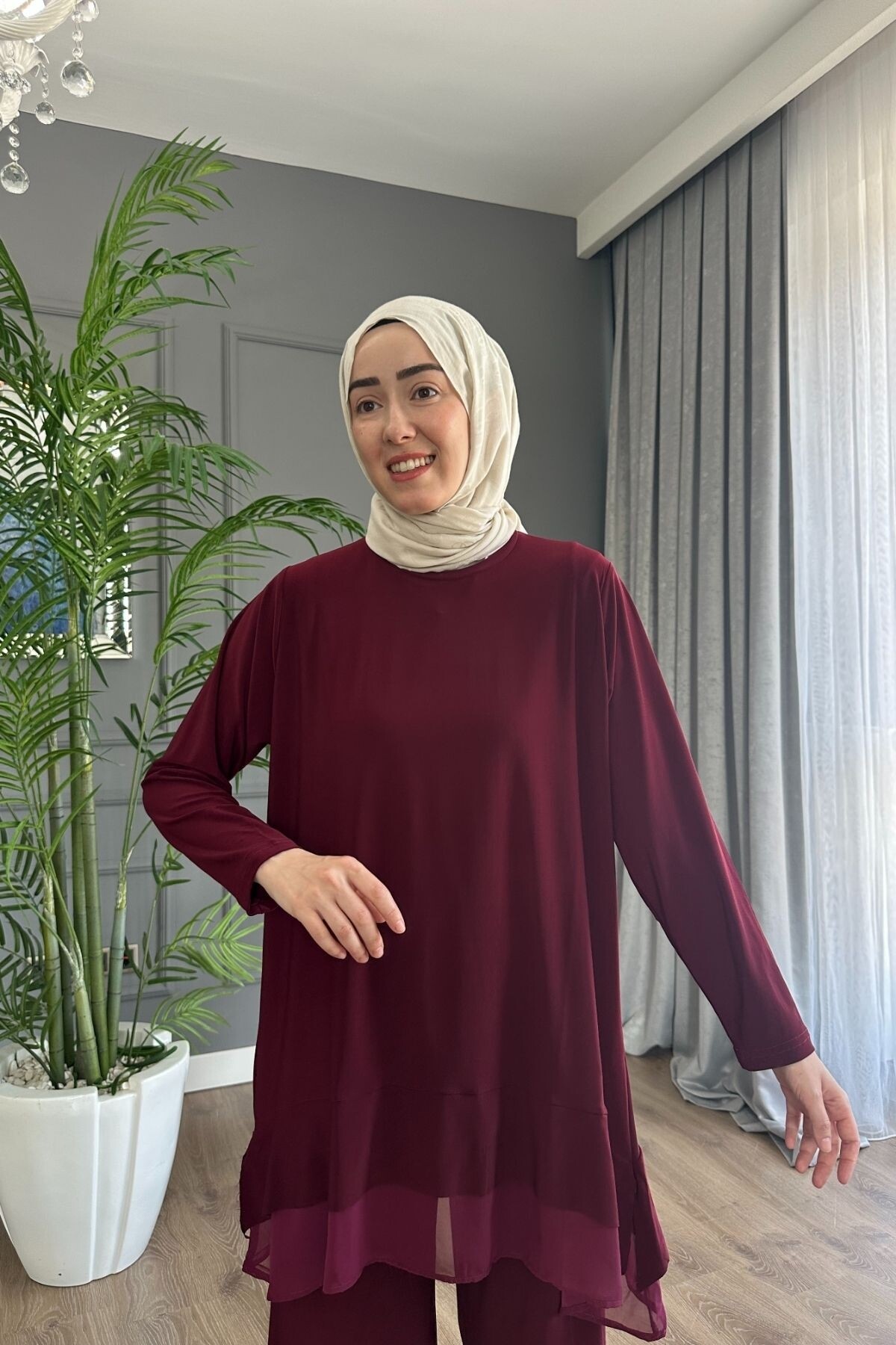 İSPANYOL PAÇA SANDY TAKIM 4211 BORDO