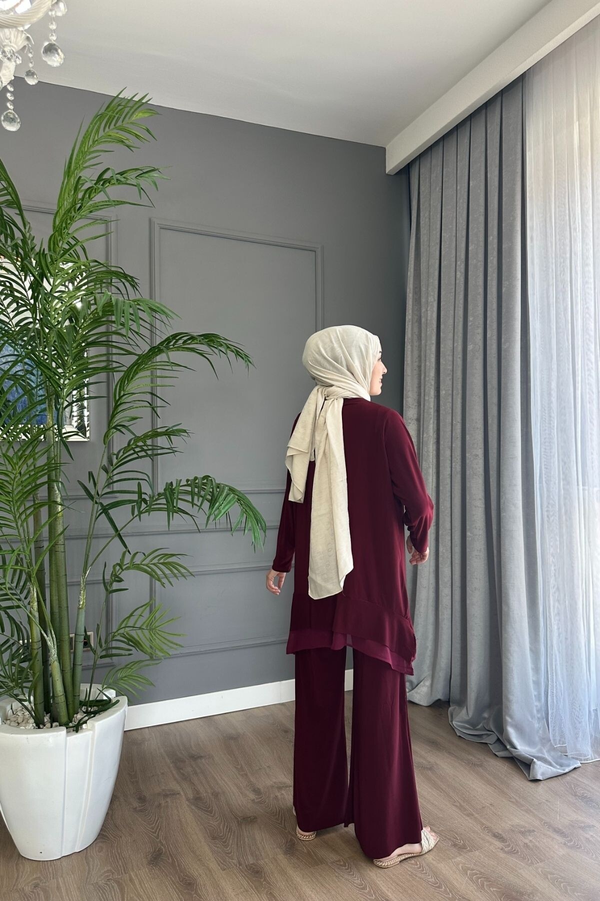 İSPANYOL PAÇA SANDY TAKIM 4211 BORDO