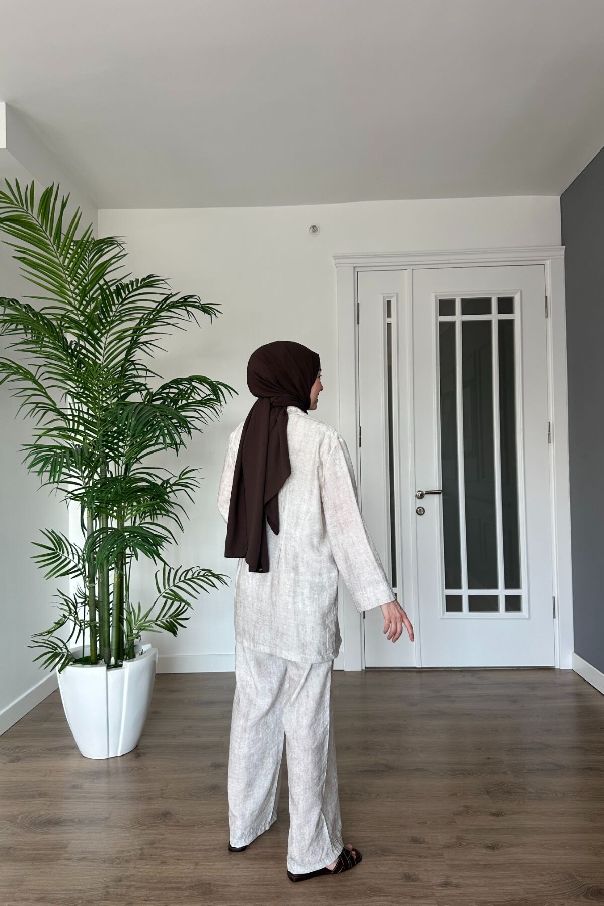 LİNEN NATUREL MODEL 2084 TAŞ