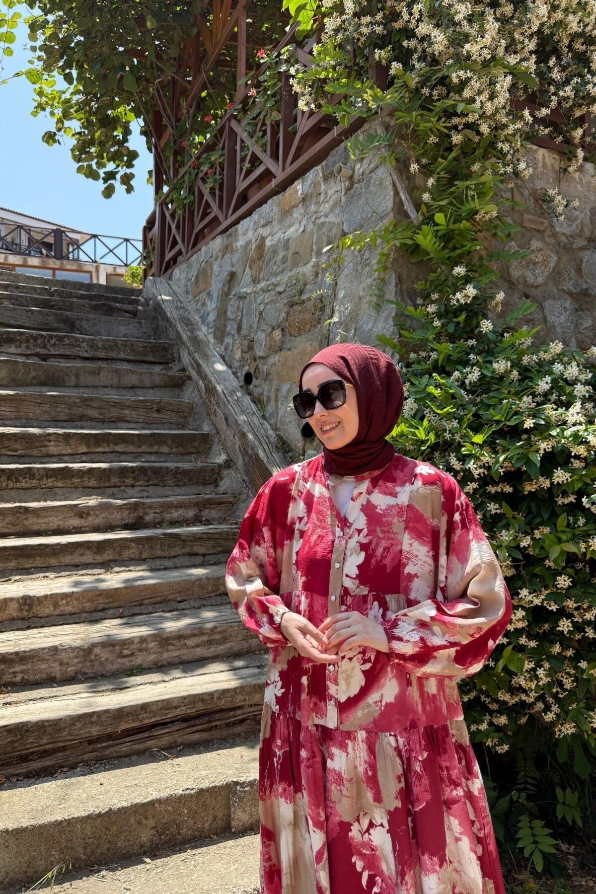 LİSA MODEL MANGO KUMAŞ ELBİSE FUŞYA