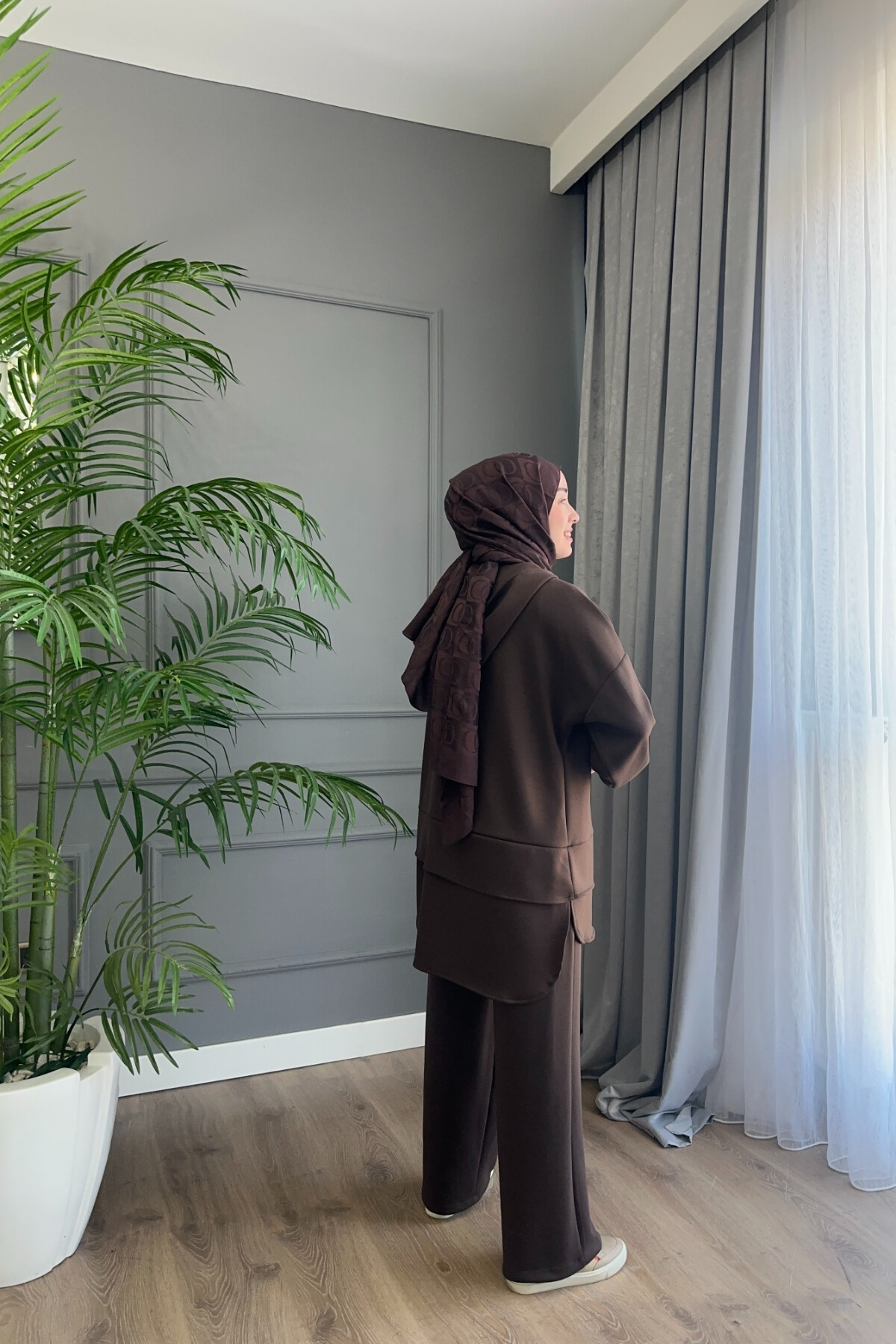 MİAMİ MODEL KALIN OYSHO TAKIM KAHVE