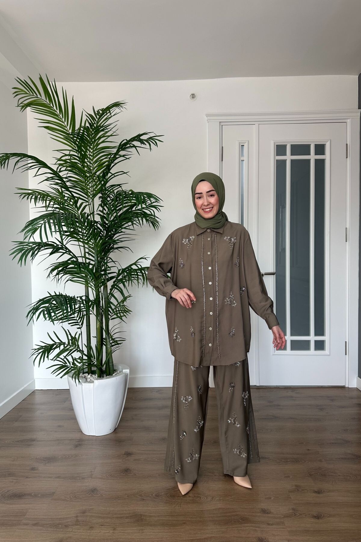 MUADİL PREMİUM TAŞLI TAKIM 2088 HAKİ