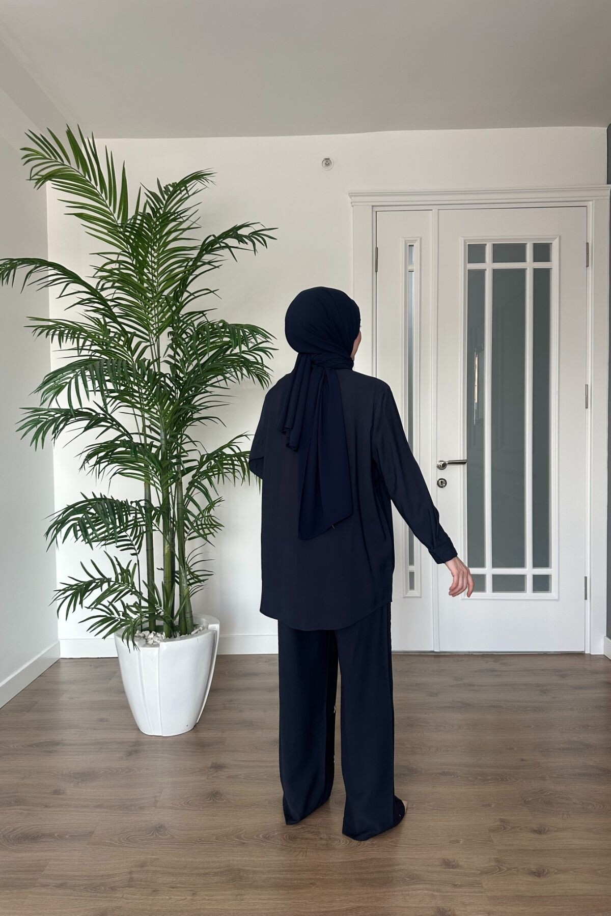 MUADİL PREMİUM TAŞLI TAKIM 2088 LACİVERT