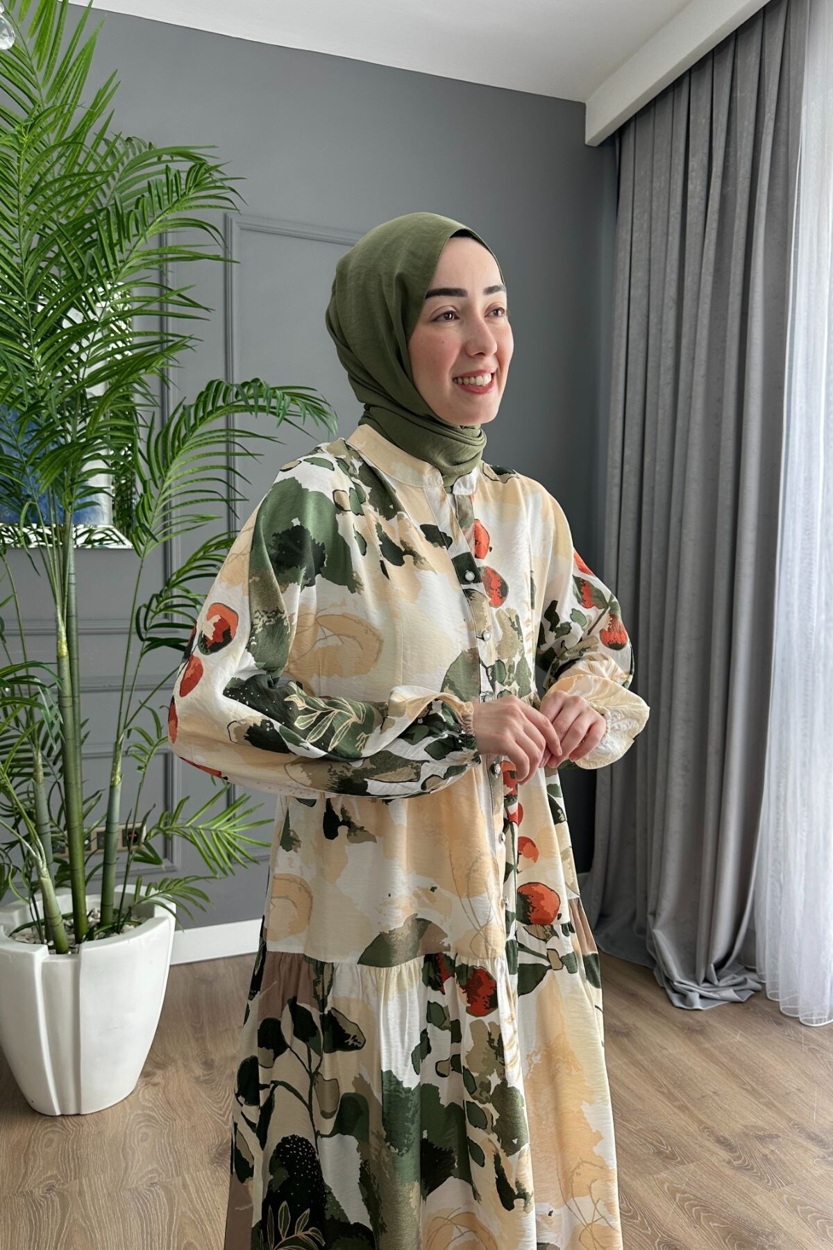 NOSS MODEL MODAL KUMAŞ ELBİSE HAKİ