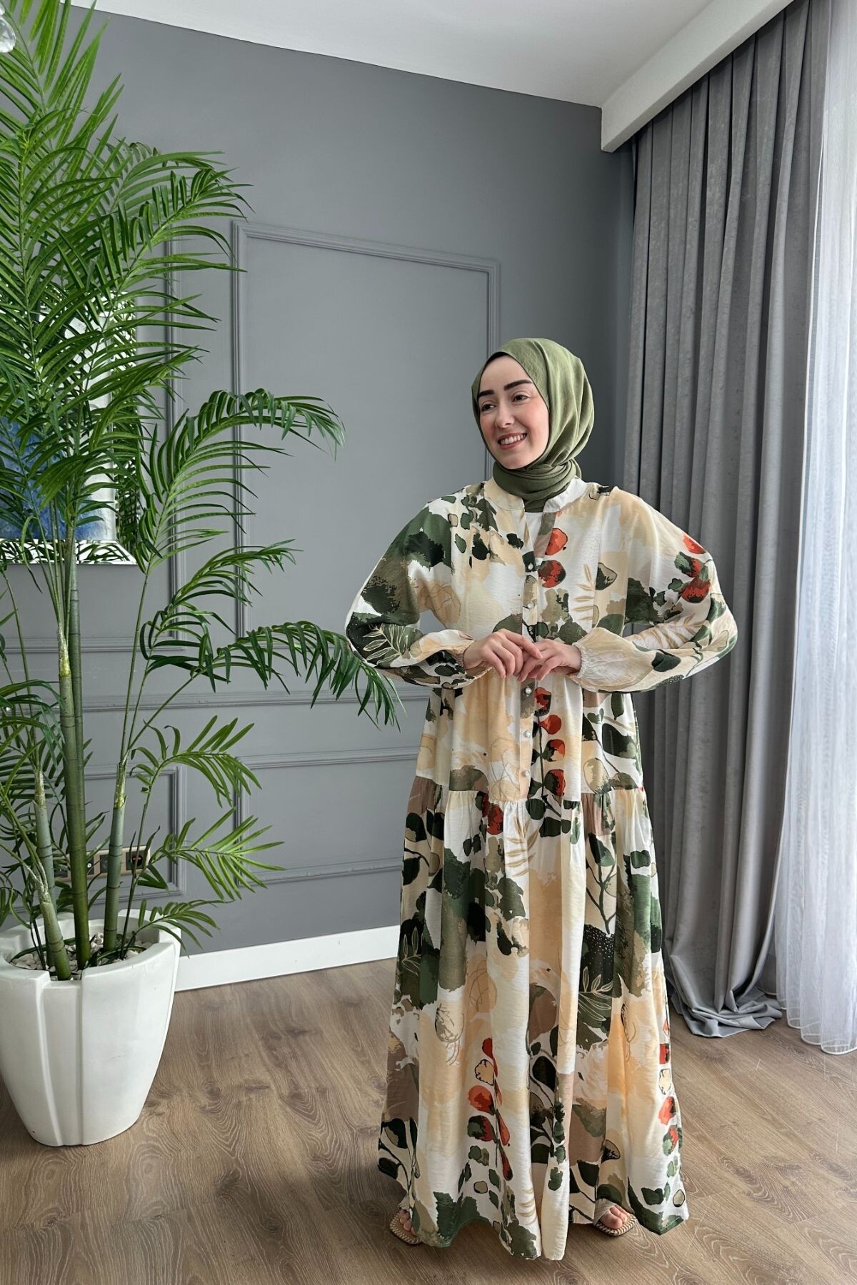 NOSS MODEL MODAL KUMAŞ ELBİSE HAKİ