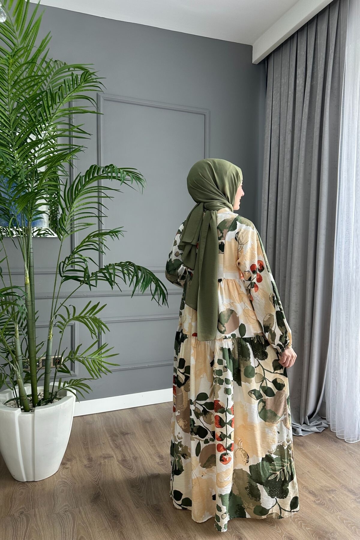 NOSS MODEL MODAL KUMAŞ ELBİSE HAKİ