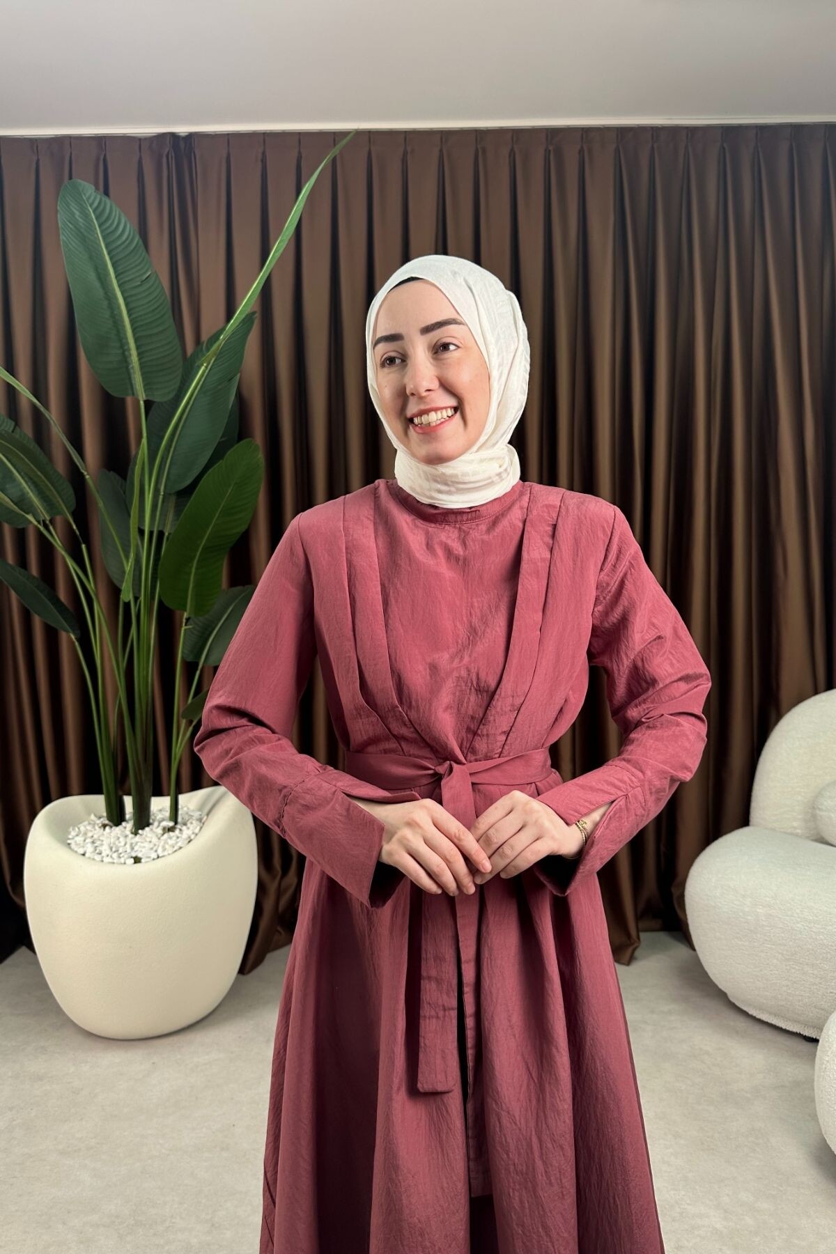 PRENSES ELBİSE 2078 GÜL