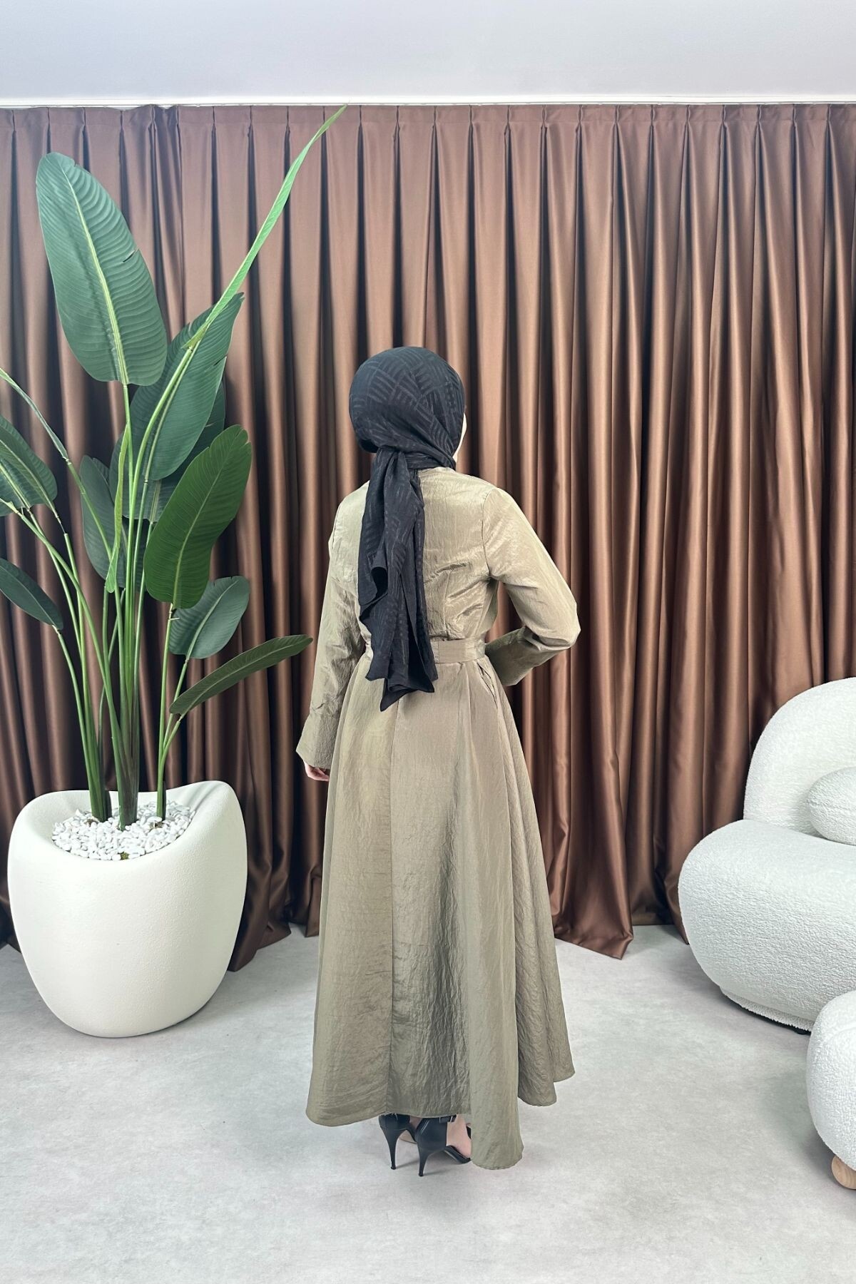 PRENSES ELBİSE 2078 HAKİ