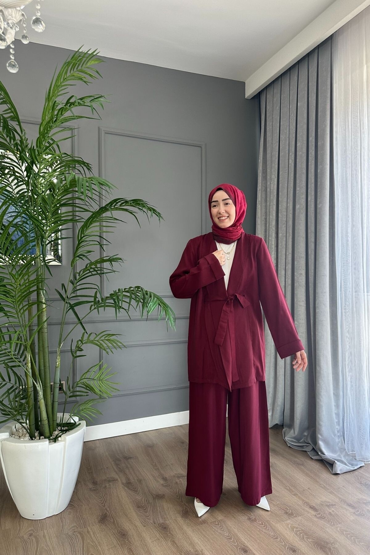 PRENSES QUPRA TENSEL TAKIM 3040 BORDO