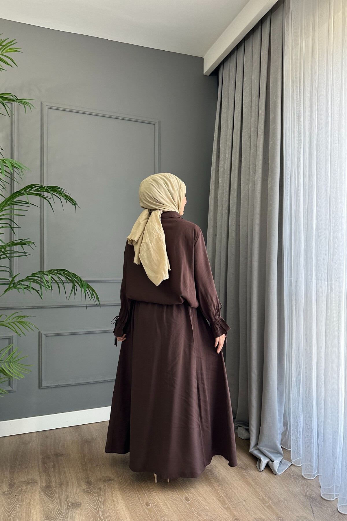 PRİVE MODAL TAKIM KAHVE 4212