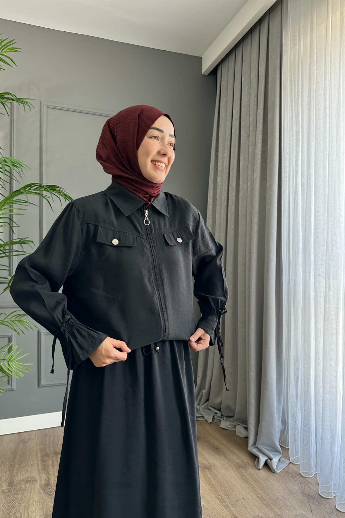 PRİVE MODAL TAKIM SİYAH 4212