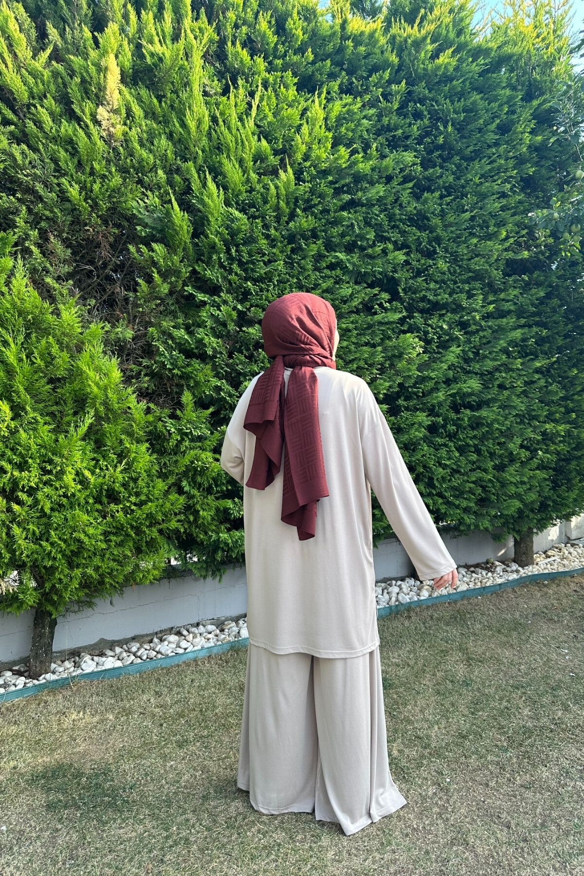 SAFİR MODEL ETEK PANTALON OYSHO TAKIM TAŞ