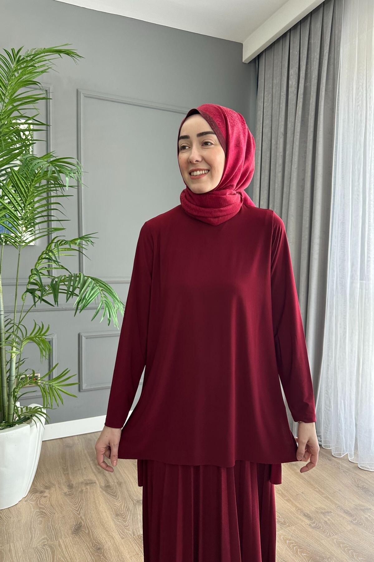 SANDY ETEK TAKIM 4125 BORDO