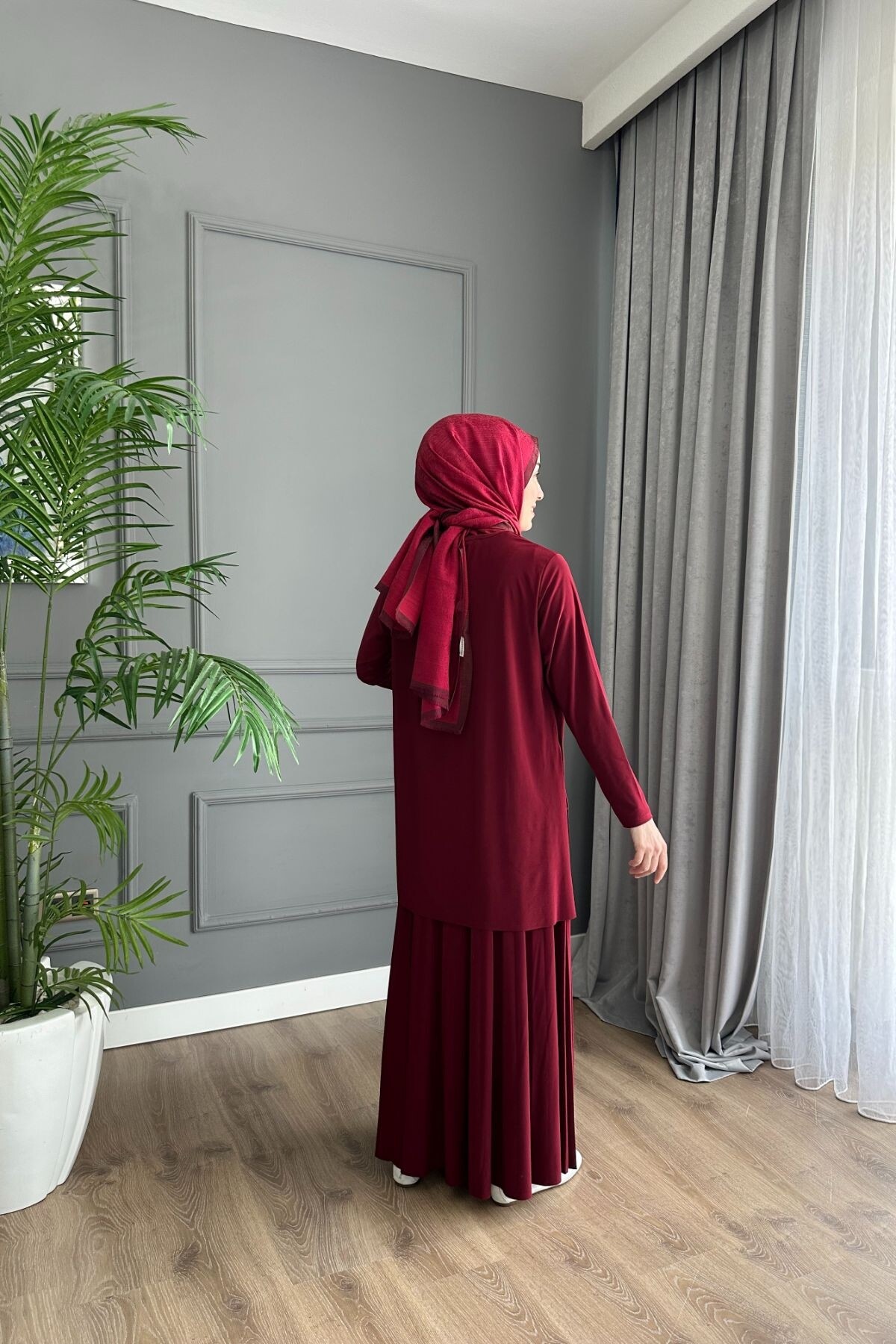 SANDY ETEK TAKIM 4125 BORDO