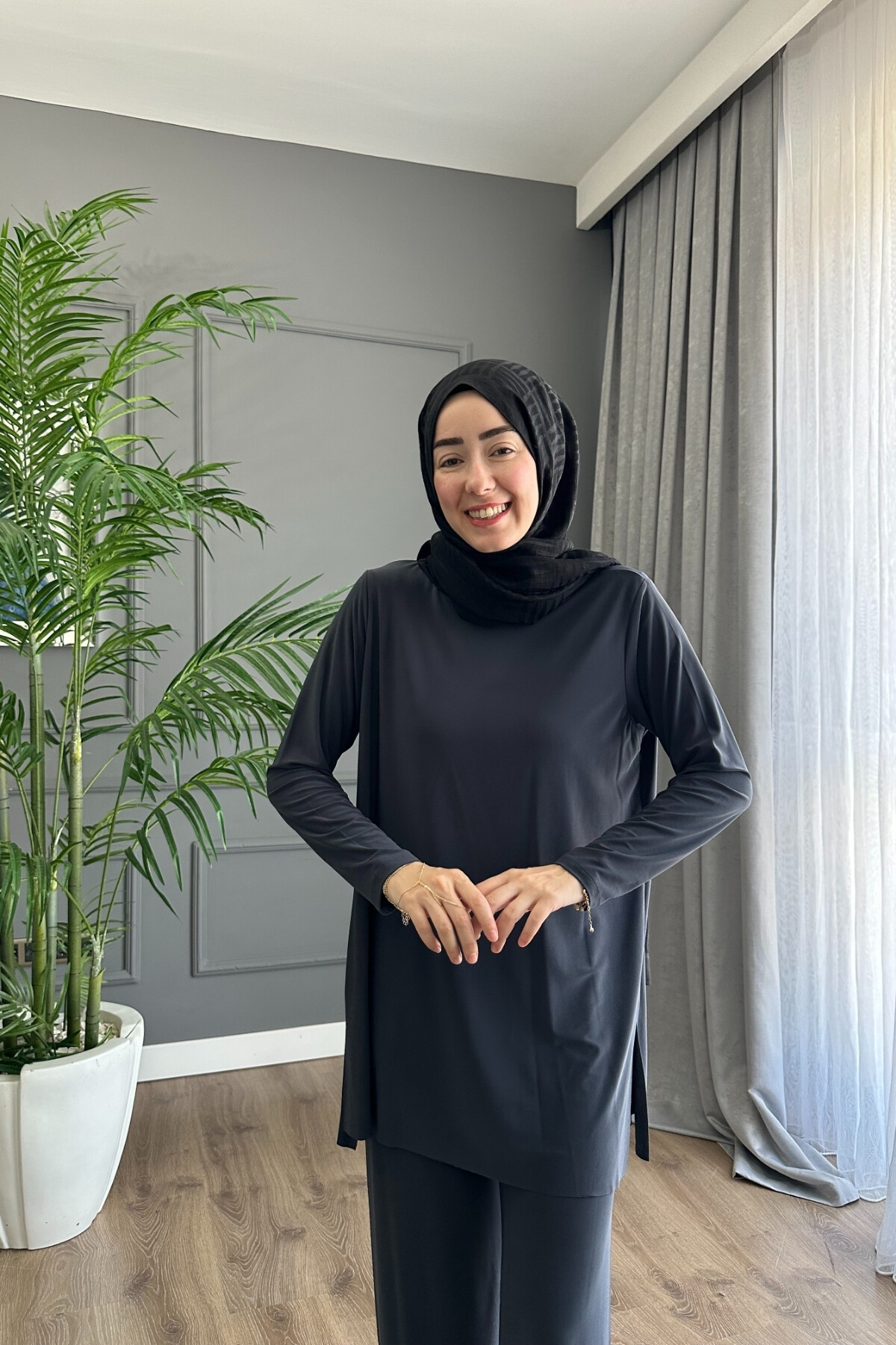 SANDY PANTOLON TAKIM 5026 ANTRASİT