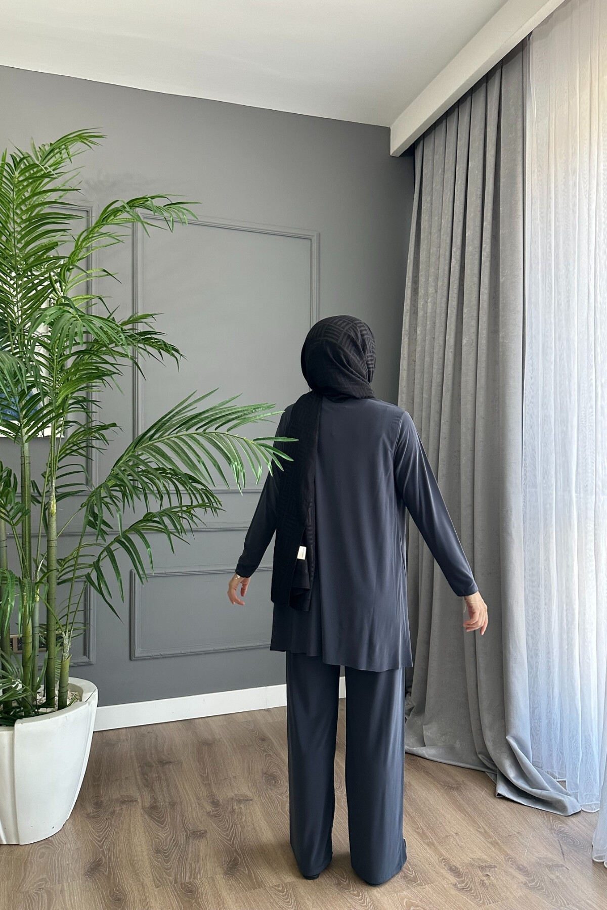 SANDY PANTOLON TAKIM 5026 ANTRASİT