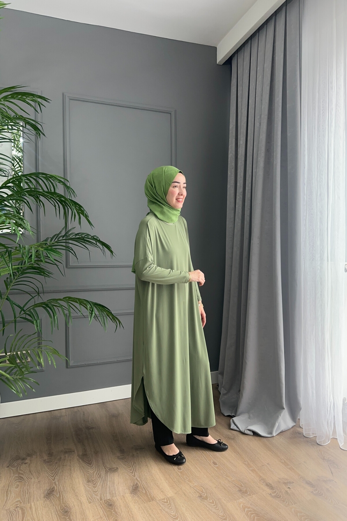 SANDY ŞALVAR TUNİK 1735 ÇAĞLA