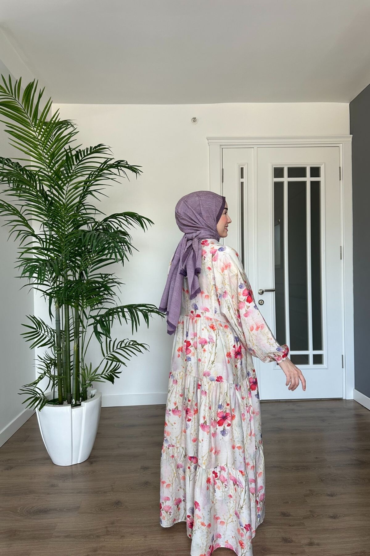 YONCA MODEL MANGO KUMAŞ ELBİSE