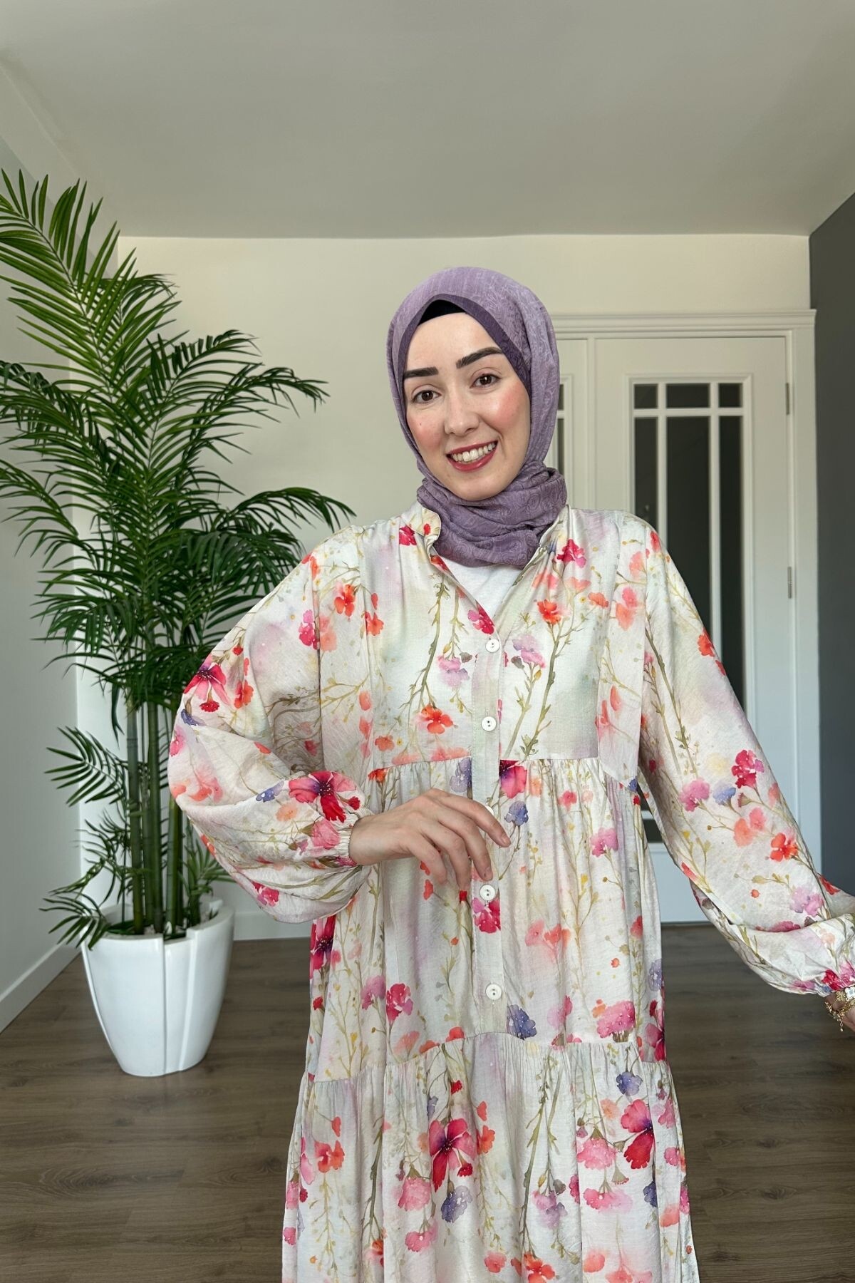 YONCA MODEL MANGO KUMAŞ ELBİSE