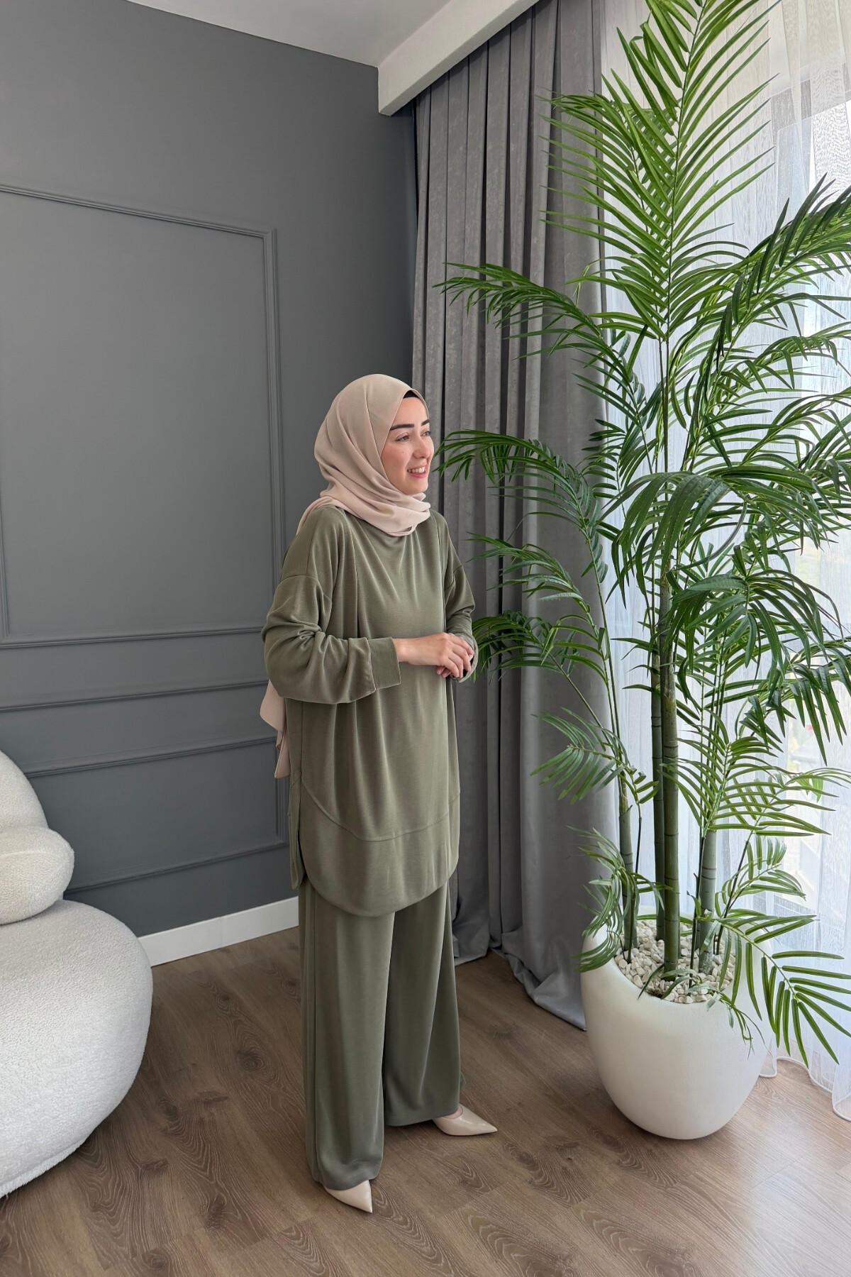 AMATİST PİKE OYSHO YAZLIK TAKIM HAKİ 3044