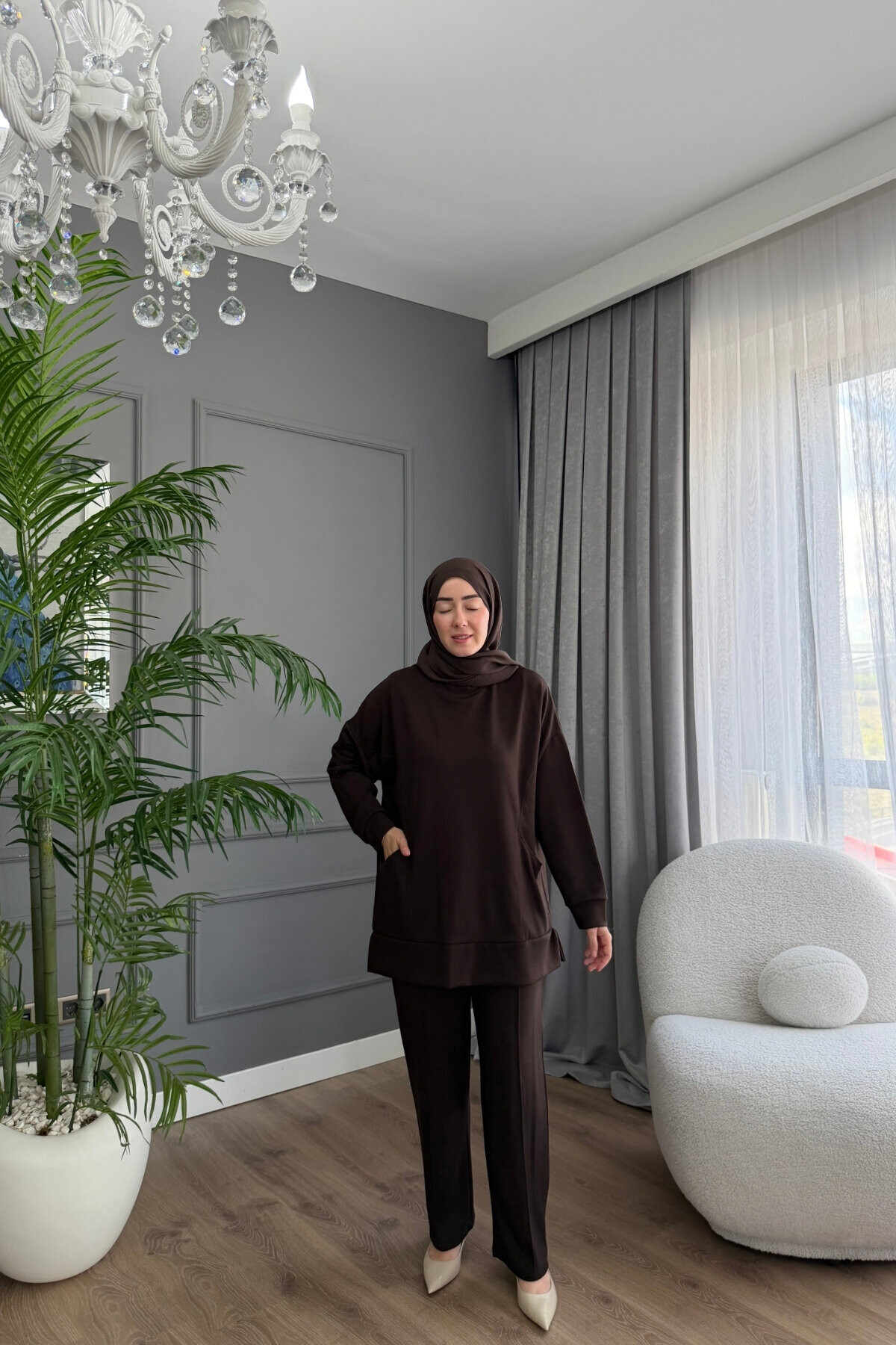 Cepli Oysho İkili Takım 2003 KAHVE