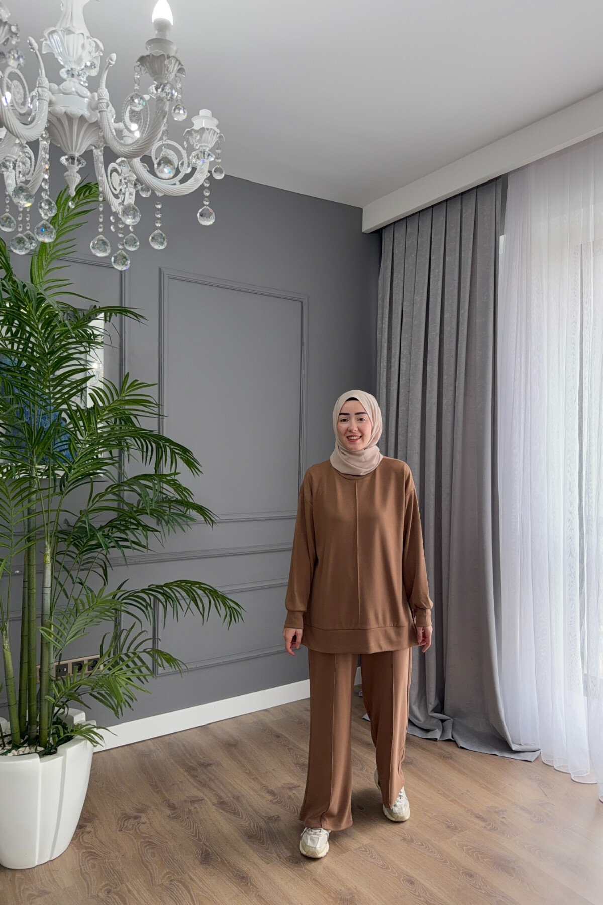 DÜZ BİYELİ OYSHO TAKIM 4402 CAMEL