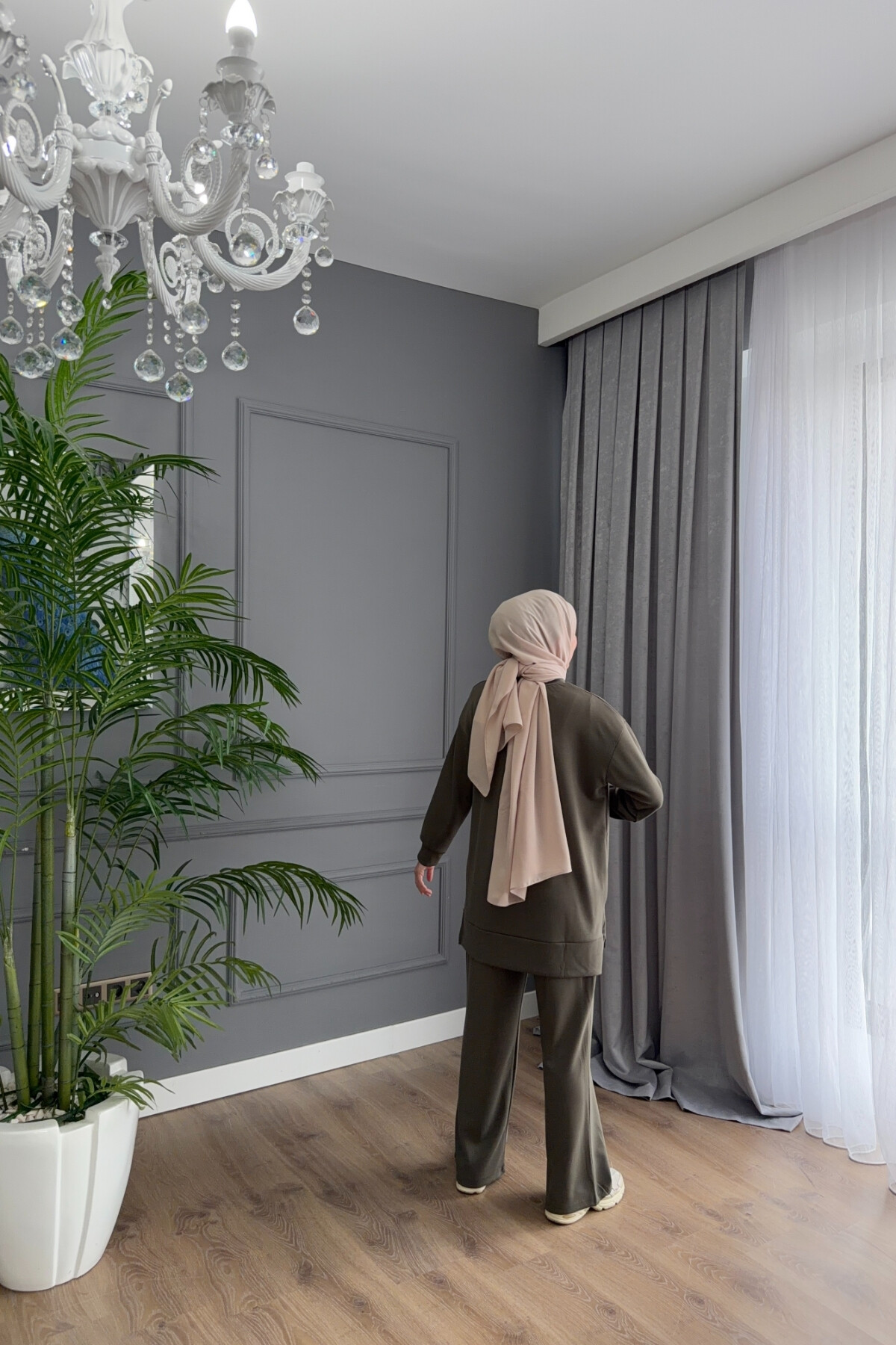 DÜZ BİYELİ OYSHO TAKIM 4402 HAKİ