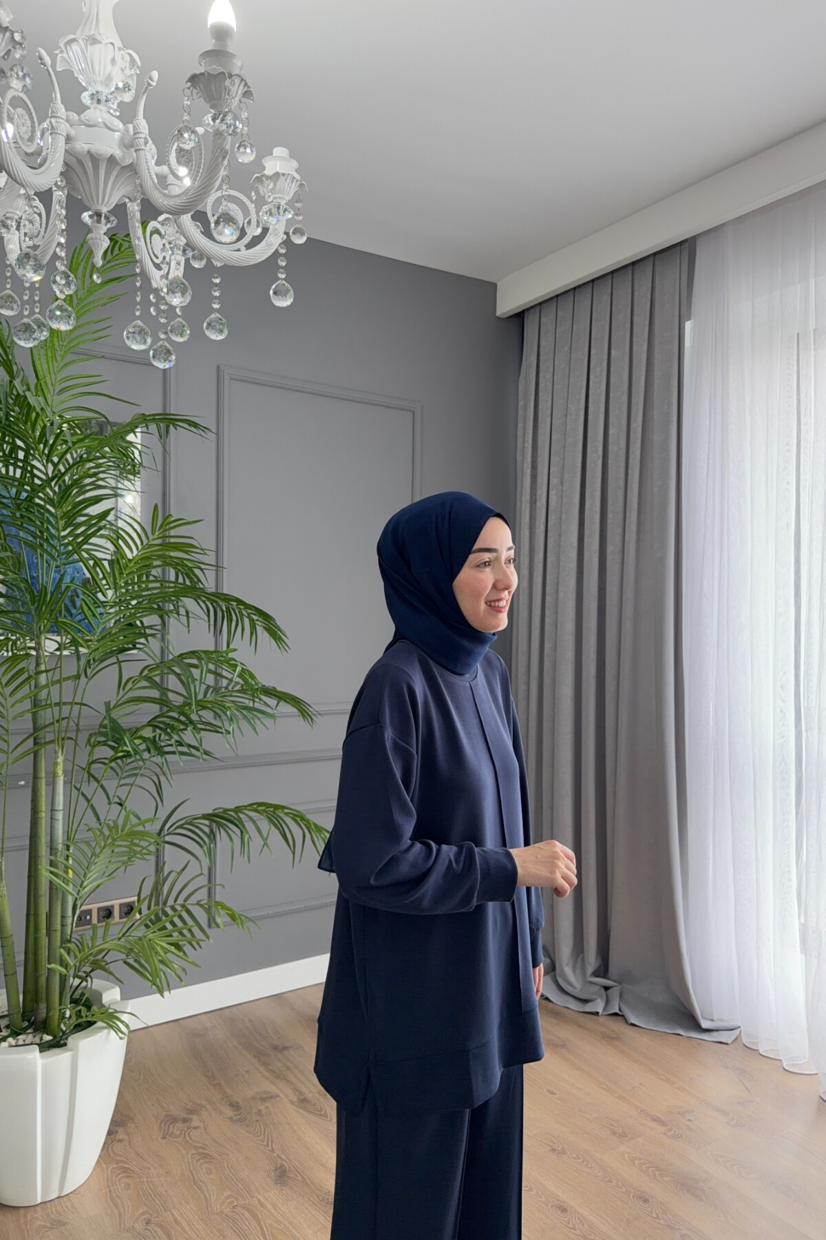 DÜZ BİYELİ OYSHO TAKIM 4402 LACİVERT