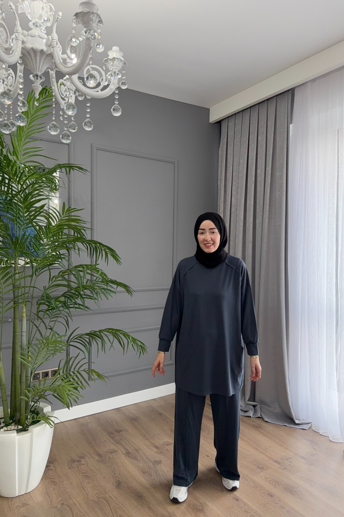 EFLİN OYSHO TAKIM 4401 ANTRASİT