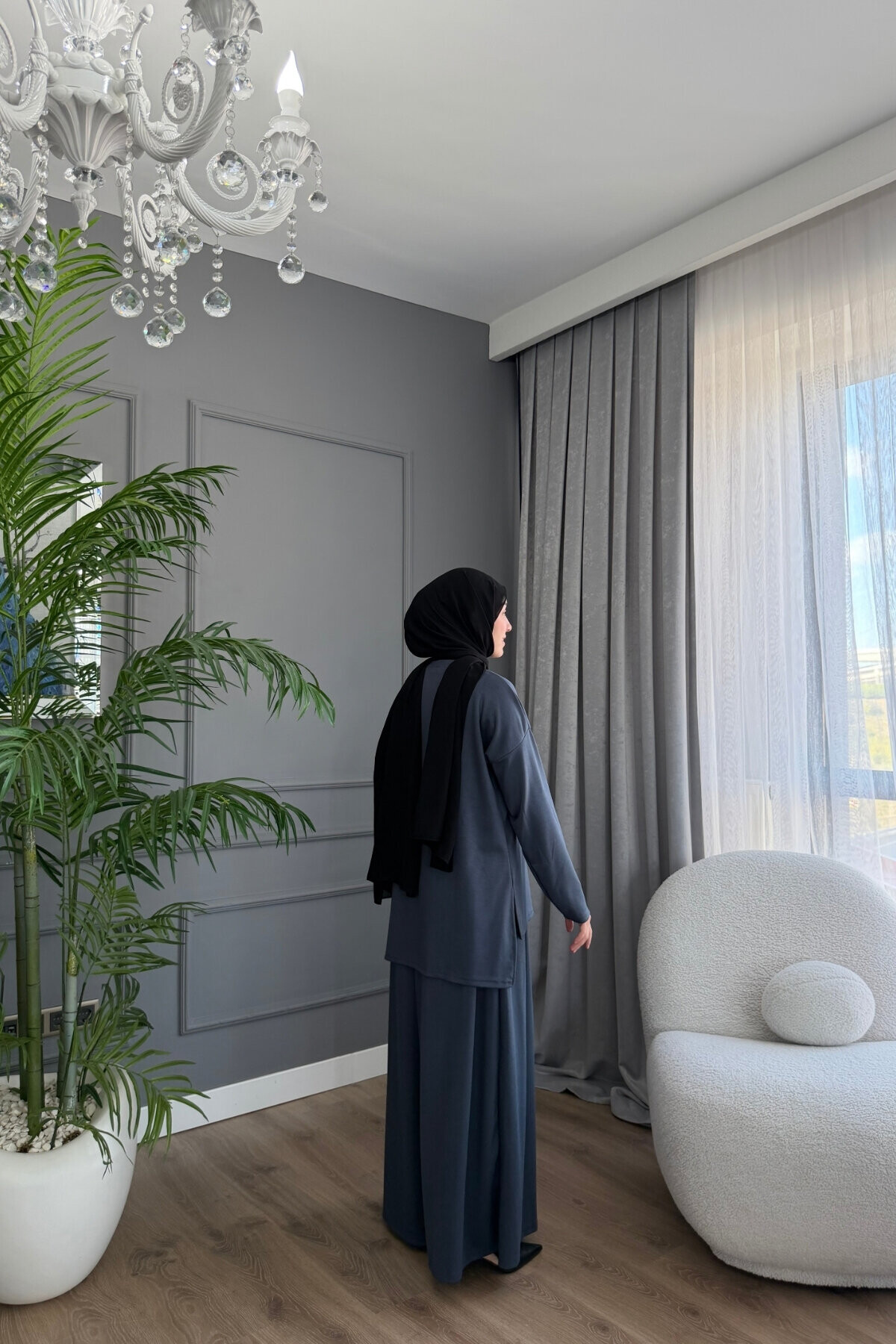 ETEK PANTALON OYSHO İKİLİ TAKIM 2008 ANTRASİT