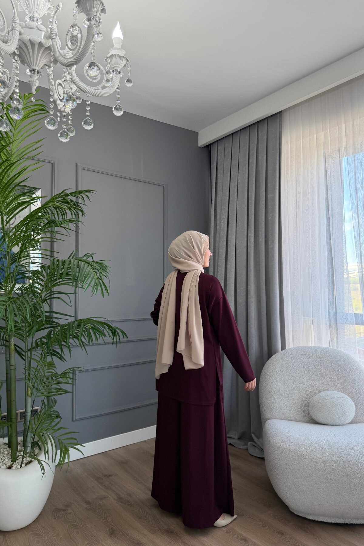ETEK PANTALON OYSHO İKİLİ TAKIM 2008 BORDO