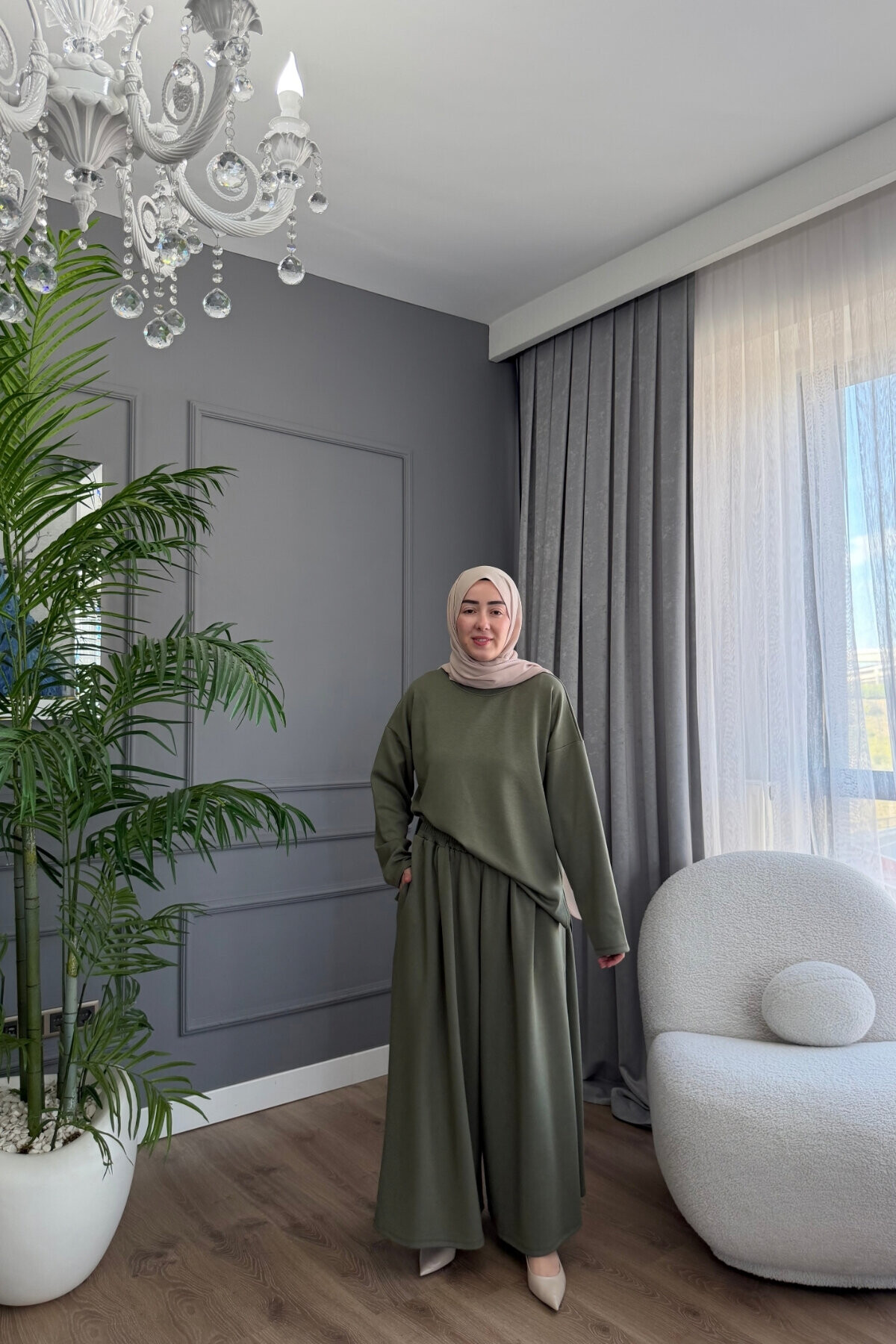 ETEK PANTALON OYSHO İKİLİ TAKIM 2008 HAKİ