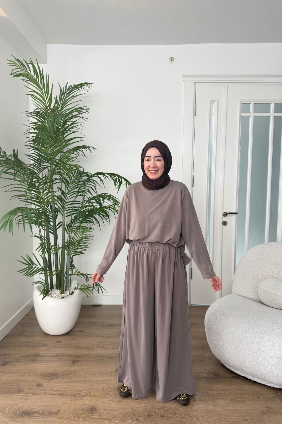 ETEK PANTALON OYSHO TAKIM 4426 VİZON