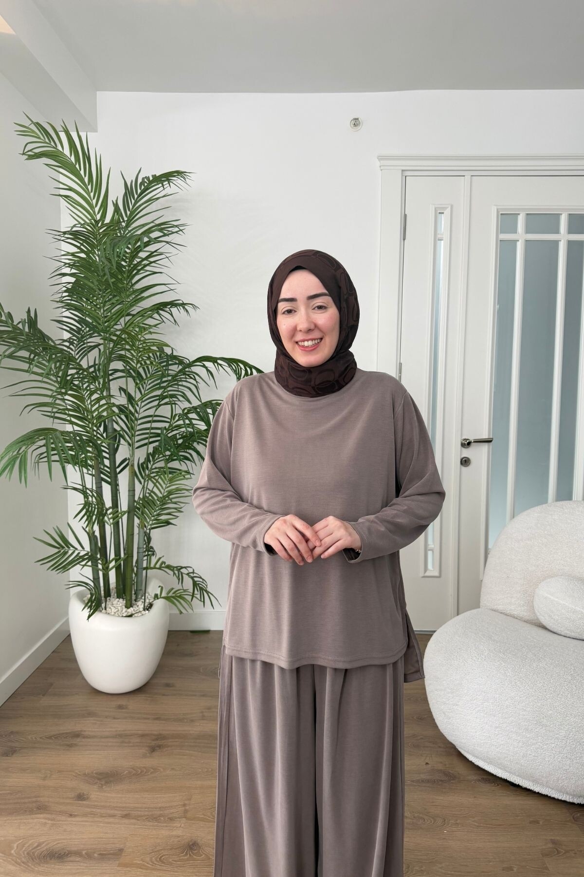 ETEK PANTALON OYSHO TAKIM 4426 VİZON